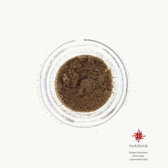 NASHA - Grape Pancakes Green Unpressed Hash - 1