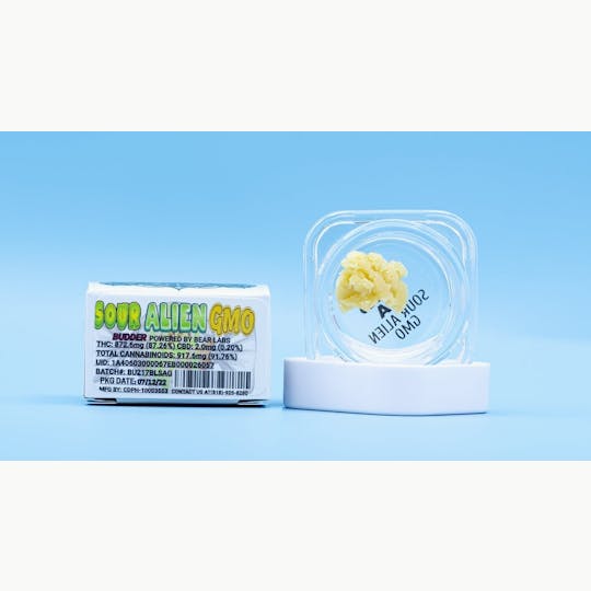 Bear Labs - Sour Alien GMO Budder - 1g - 1