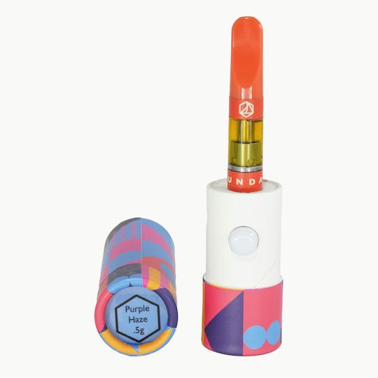 Sunday Extracts - 0.5g Cured Resin Cartridge Purple Haze - 1