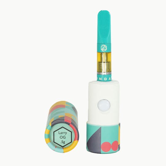Sunday Extracts - 0.5g Cured Resin Cartridge Larry OG - 1