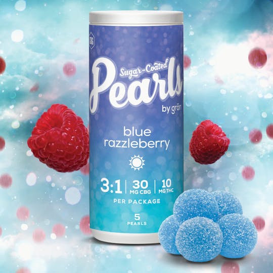 Pearls - Blue Razzleberry 3:1 CBG:THC - 1