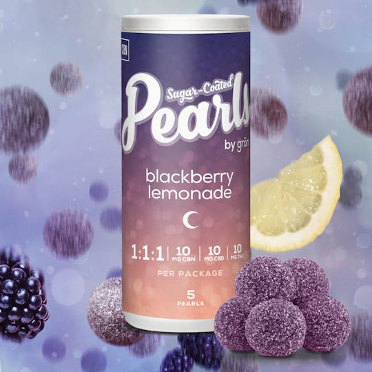 Pearls - Blackberry Lemonade 1:1:1 CBN/CBD/THC - 1