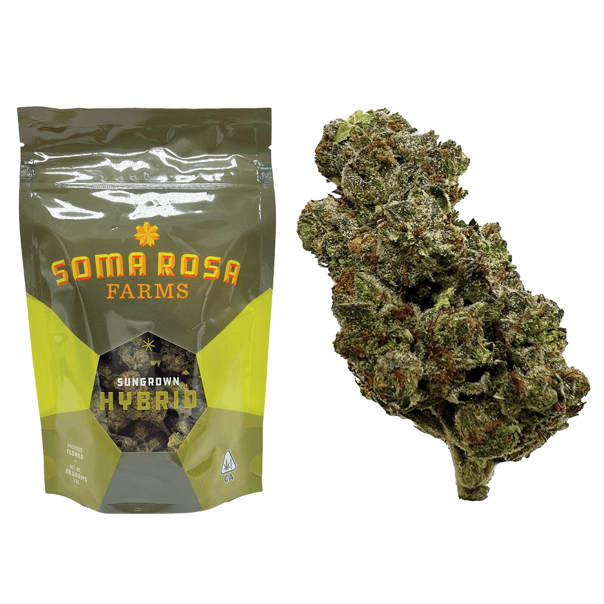 Soma Rosa Farms - Apple Fritter - OZ Pouch - 1