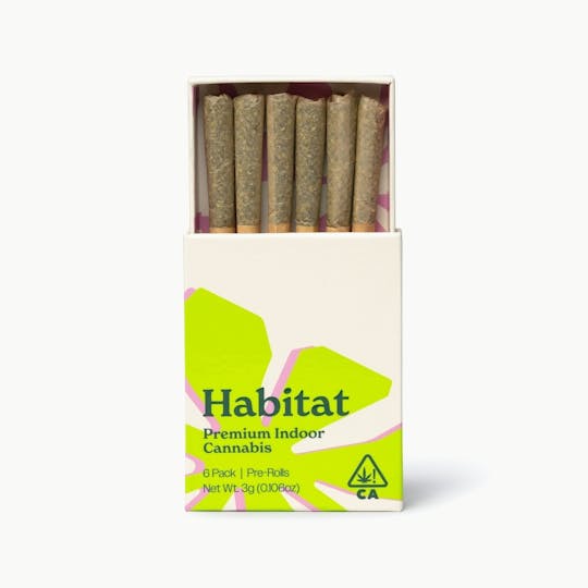 Habitat - Roze - 3g Pre Roll Pack - 1