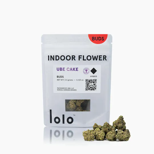 lolo - lolo | Ube Cake | Indoor Buds | 3.5g - 1