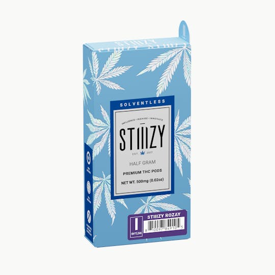 STIIIZY - Vape Cartridge - ROZAY .5G Solventless Live Rosin Pod - STIIIZY - 1
