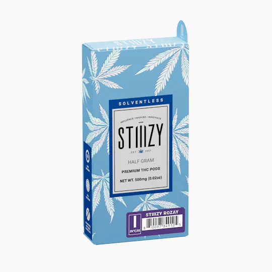 STIIIZY - Vape Cartridge - STIIIZY ROSAY .5G Solventless Live Rosin Pod - STIIIZY - 1