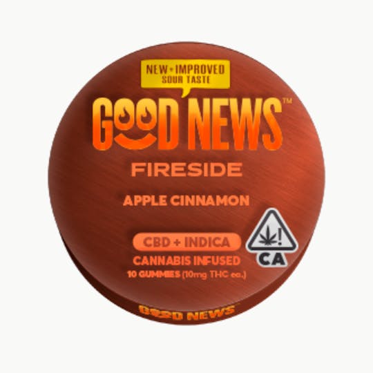 Good News - Good News Fireside Apple Cinnamon Sour Gummies - 1