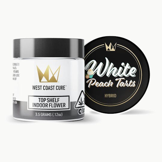 West Coast Cure - White Peach Tarts - 3.5G Top Shelf Indoor Flower - 1