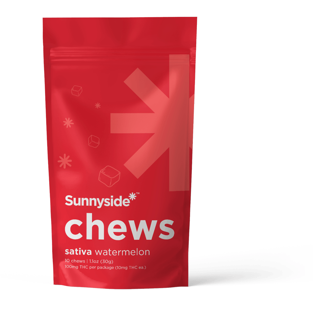 Sunnyside* Chews - Sunnyside* Chews Watermelon [10pk] (100mg) - 1