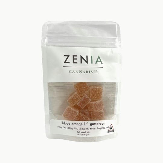 Indico - Blood Orange 1:1 Full Spectrum Gumdrops - 1