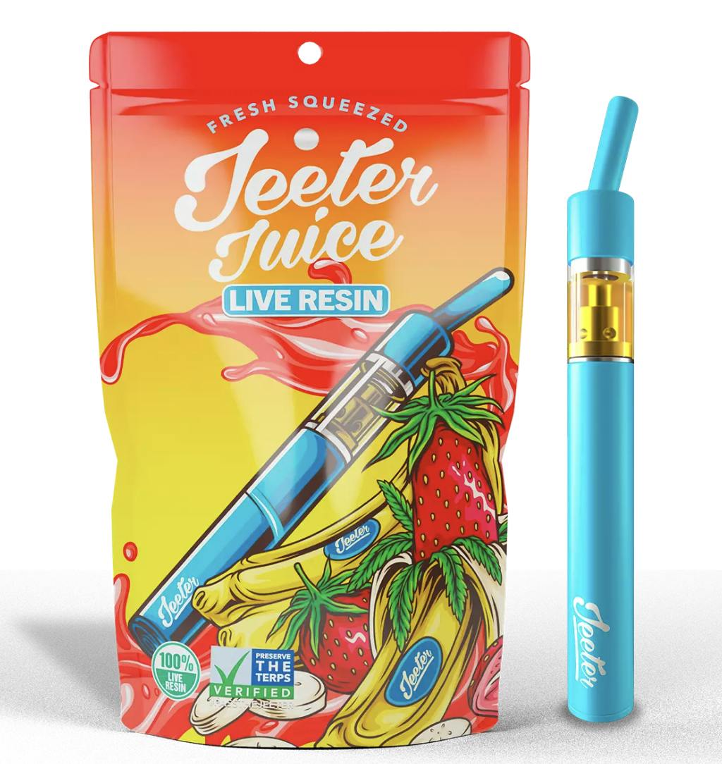 Jeeter - Jeeter | Strawnana | Live Resin Straw Disposable | 0.5g - 1