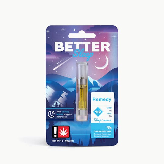 Better - Remedy 1:2 Effects Cartridge 1g - 1