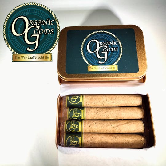 Organic Goods - Chocolate Sour Staxx Mini Blunts 4 x 1.5g= 6g - 1