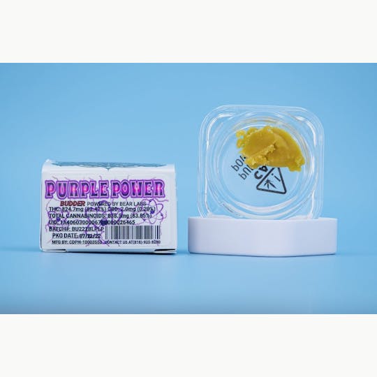Bear Labs - Purple Power Budder - 1g - 1