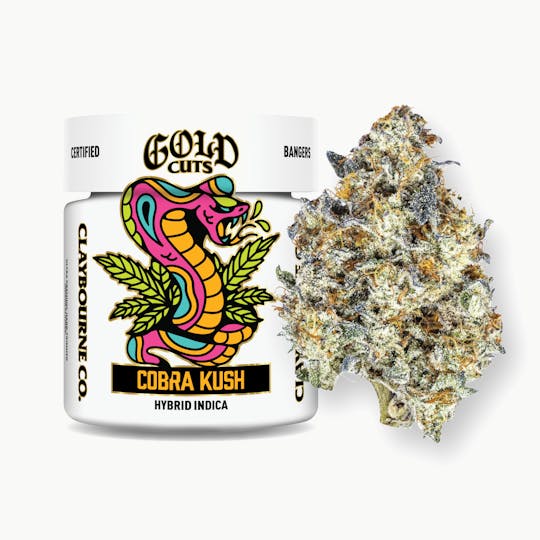 Claybourne Co. - Cobra Kush (3.5g) - Gold Cuts - 1