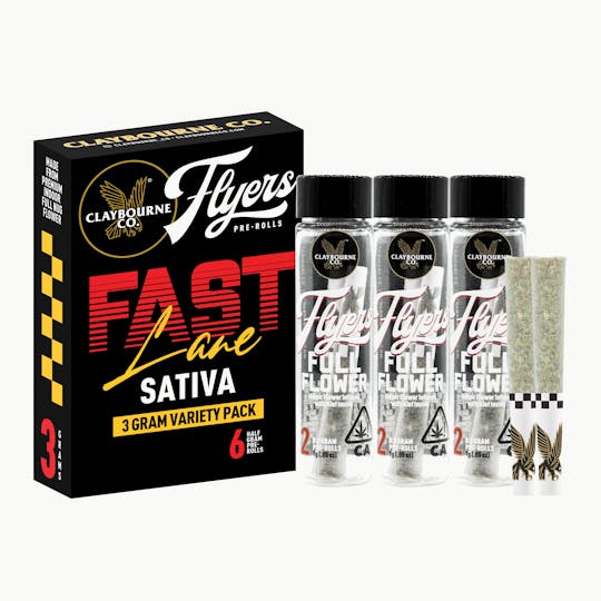 Claybourne Co. - Fast Lane Sativa Variety Pack (3g) - 1