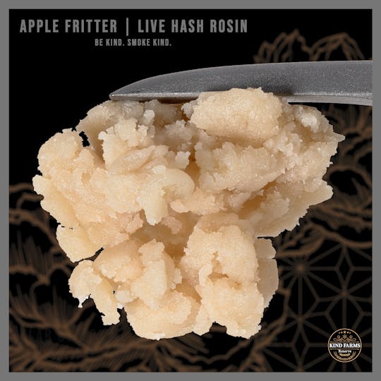 Kind Farms Reserve - Apple Fritter Live Hash Rosin - Kind Farms Reserve - 1