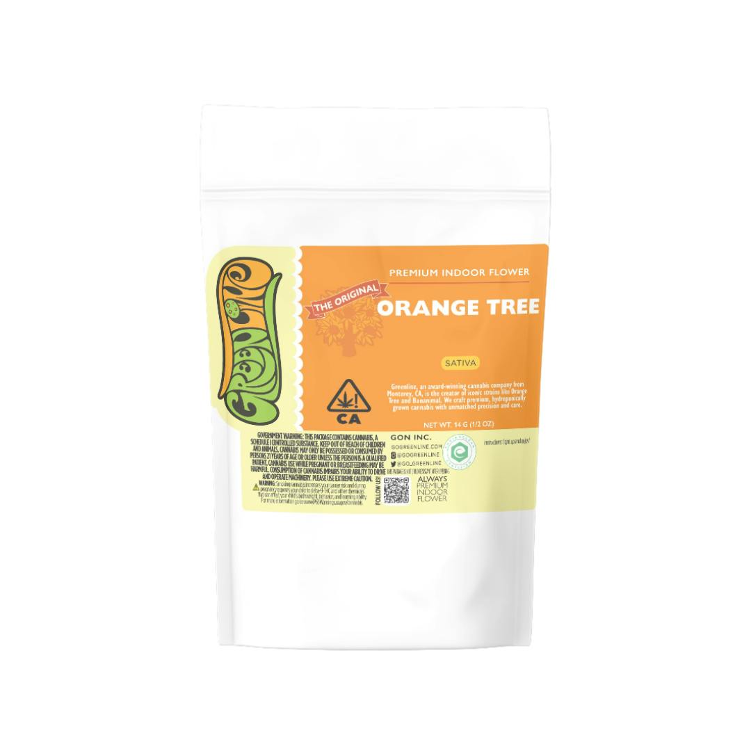 Greenline - Orange Tree - 1/2 oz - Indoor - Sativa - 14g - 1
