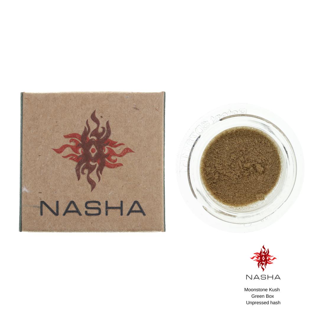 NASHA - Moonstone Kush Green Unpressed Hash (Redtail Ranch) - 1