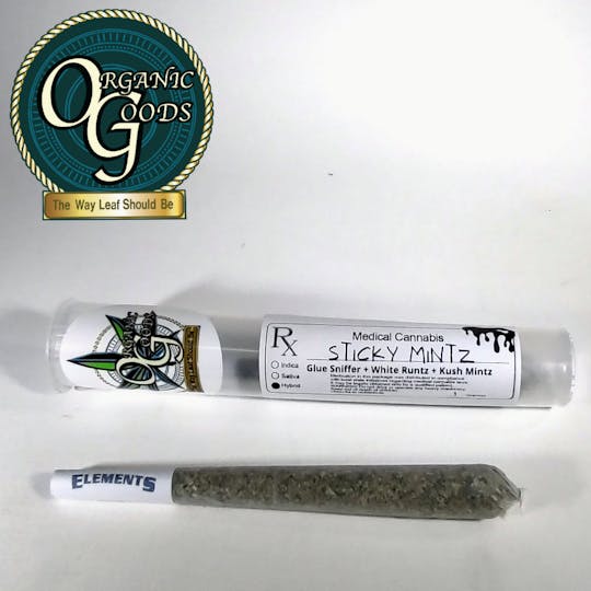 Organic Goods - Sticky Mintz Pre-Roll 1g - 1