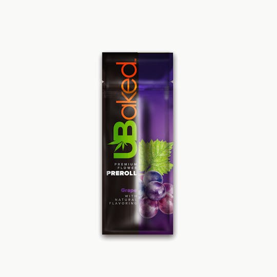 UBaked - Grape Flavored Infused Pre-roll - 1