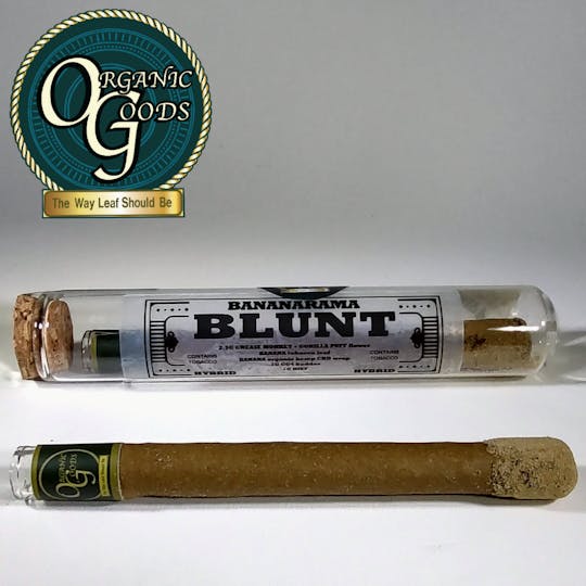 Organic Goods - Organic Goods Blunt Dipped in Badder & Kief Bananarama 2.8 G - 1