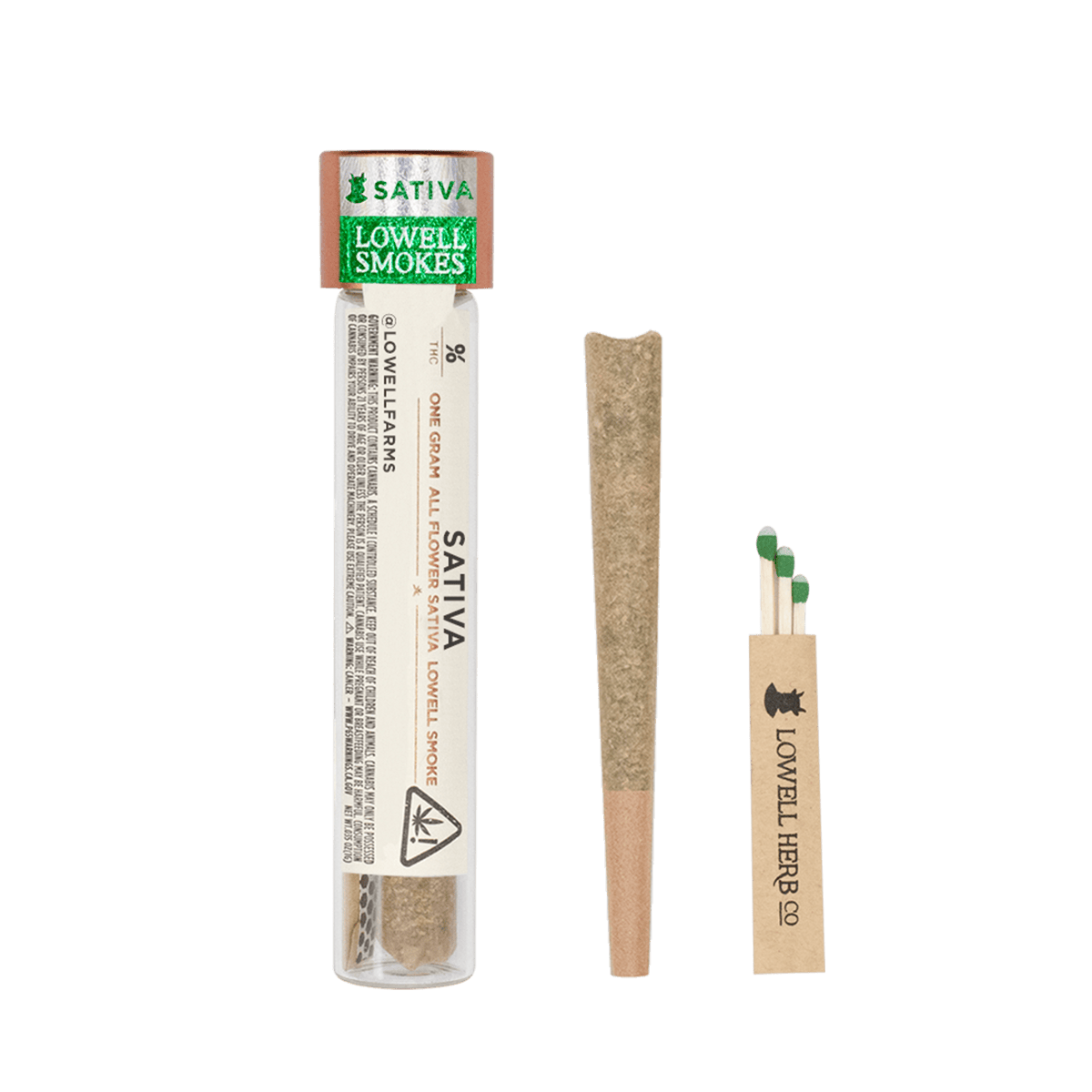 Lowell Herb Co. - Lowell Smokes | 1g Pre-Roll | Bruce Banner - 1