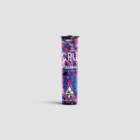 CRU Cannabis - Afghanimal (0.5G Pre-Roll) - 1