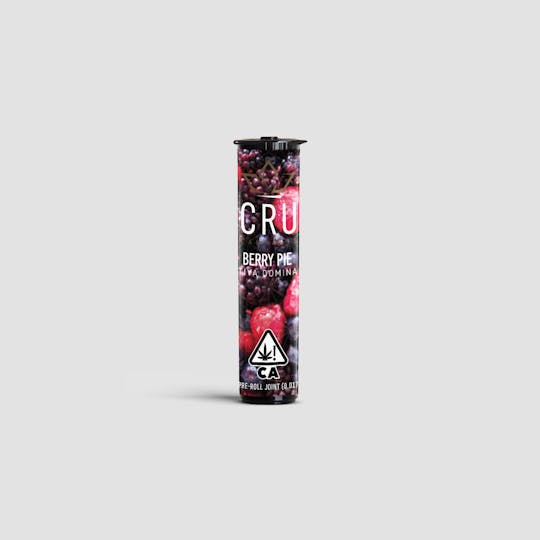 CRU Cannabis - Berry Pie (0.5G Pre-Roll) - 1