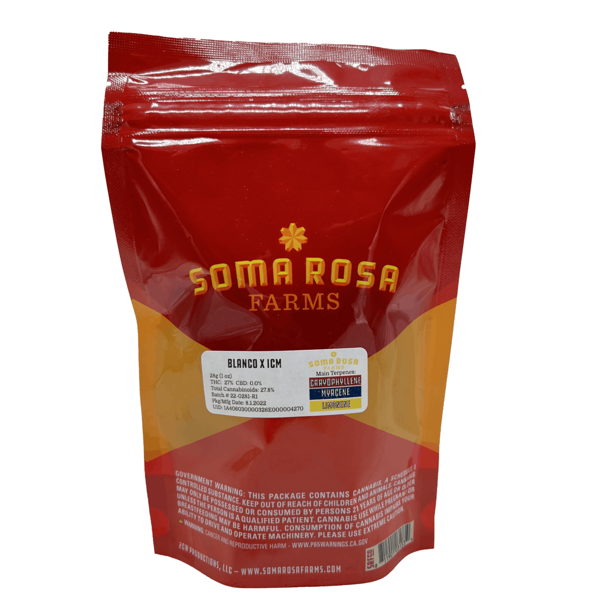 Soma Rosa Farms - Blanco X ICM - Oz Pouch - 1