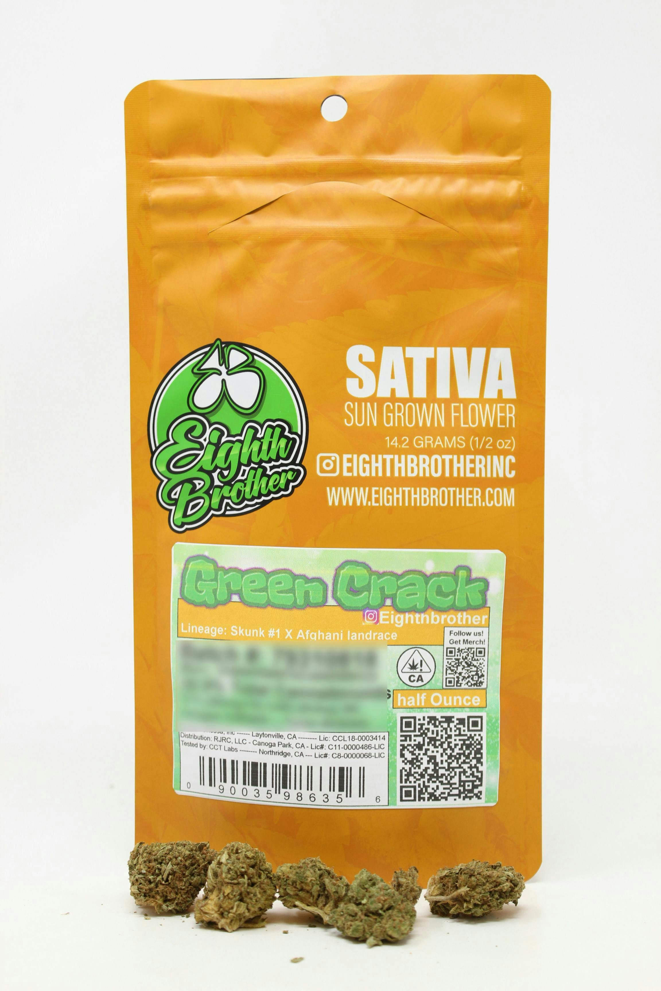 Eighth Brother - Eighth Brother | Green Crack | Big Buds | 14g - 1