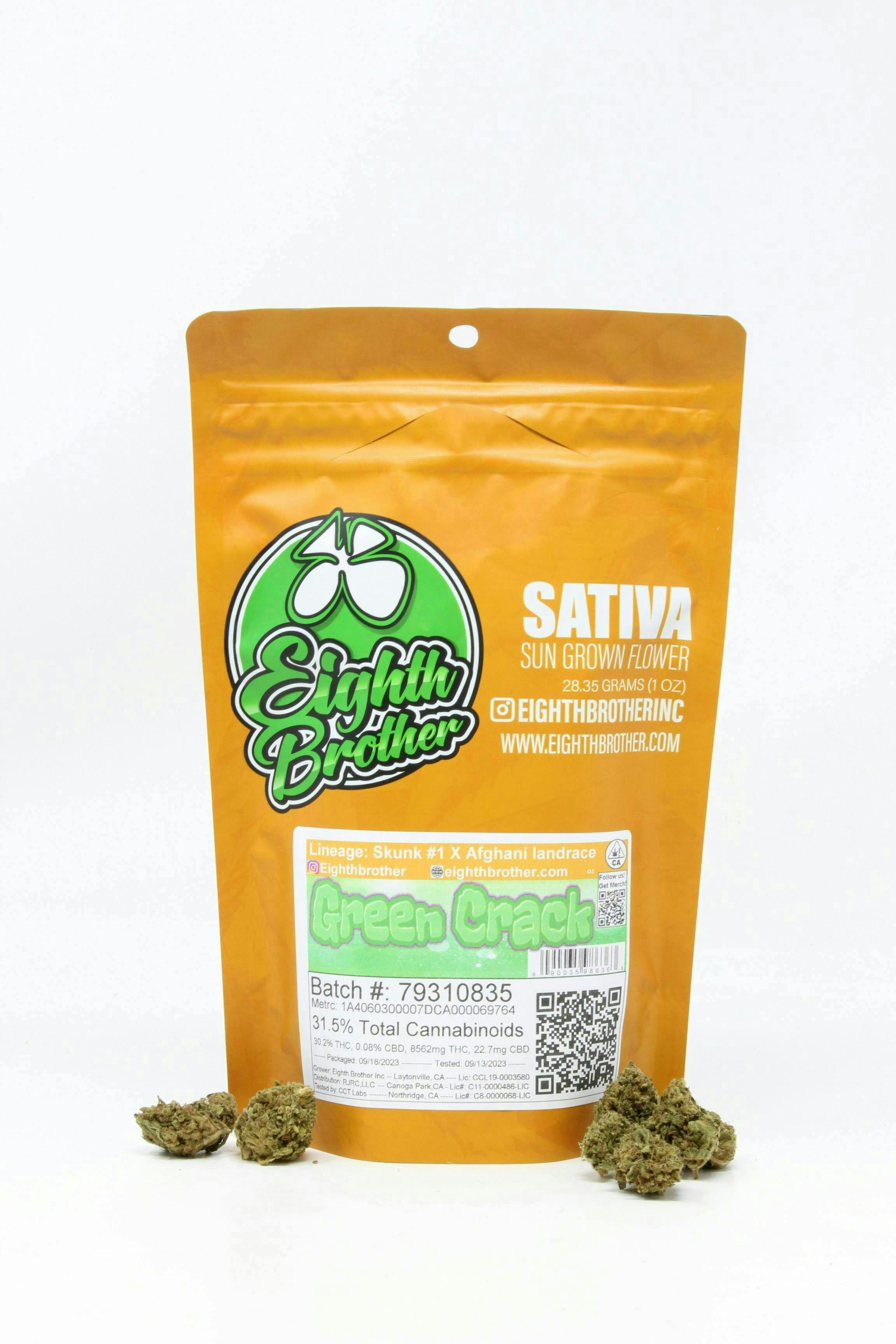 Eighth Brother - Eighth Brother | Green Crack | Flower | 28g - 1