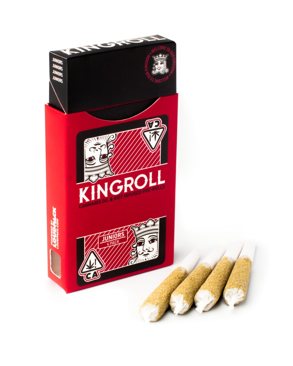 KINGPEN - Kingroll Juniors | Northern Lights x Blackberry Kush 4pk (3g) - 1