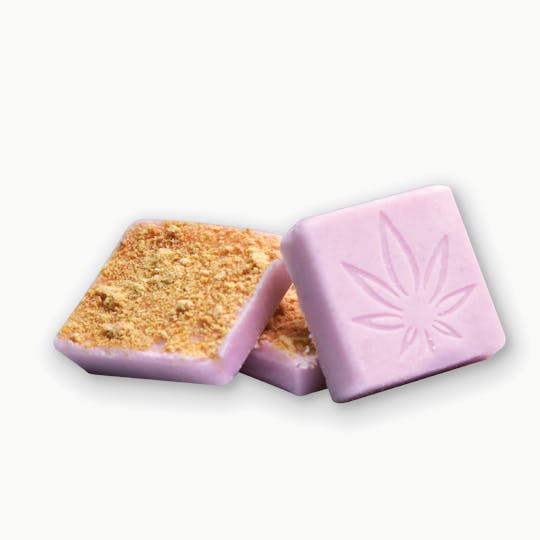 Skuared - Edible: Skuared - CBD:THC - Raspberry Cheesecake 5:1 10pk 1.76oz (50g) - 1