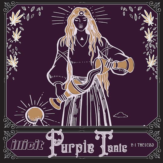 ILLICIT - Purple Tonic 1g Live Resin Cartridge - 1