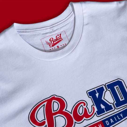 Bak'd - Bak'd Fresh Daily T-Shirt (White) - 1