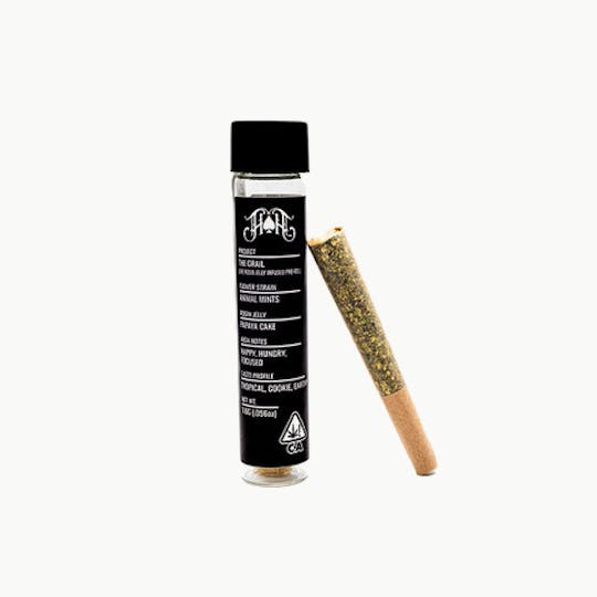 Heavy Hitters - 1.6g Jelly Rosin Infused Pre-Roll: Black Cherry Gelato x Grape Pie - 1