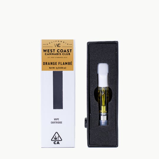 West Coast Cannabis Club - WCCC | Orange Flambe Cartridge 1g - 1