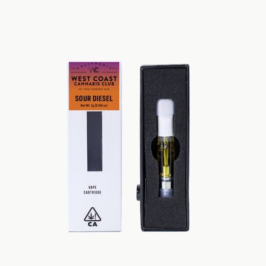 West Coast Cannabis Club - WCCC | Sour Diesel Cartridge 1g - 1