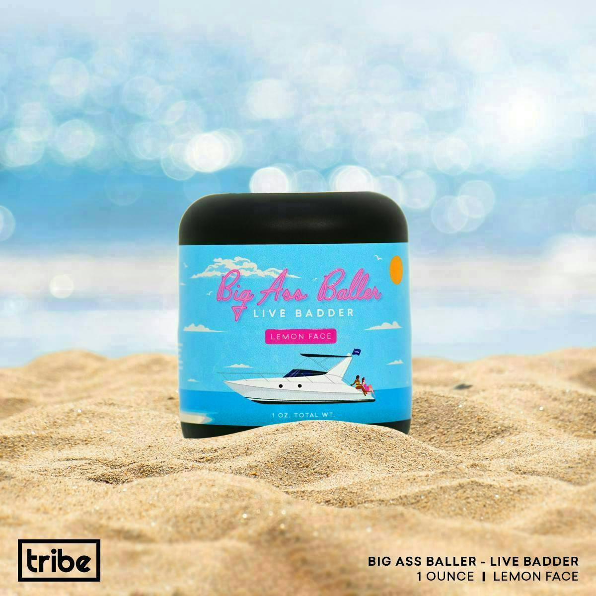 Tribe - Lemon Face - Live Badder - Big Ass Baller - 28g - 1