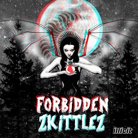 ILLICIT - Forbidden Zkittles 0.5G Live Resin Cartridge - 1