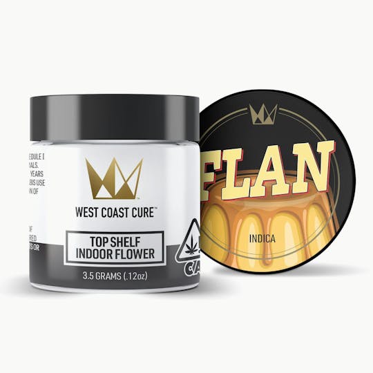 West Coast Cure - Flan - 3.5G Top Shelf Indoor Flower - 1