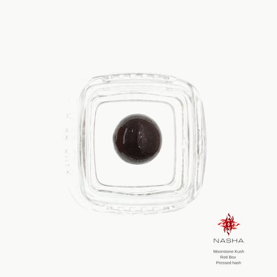 NASHA - Moonstone Kush (1.2g) Red Pressed Hash (Redtail Ranch) - 1