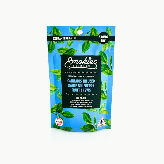 Smokiez Edibles - Maine Blueberry Fruit Chews - 500mg THC - ME - 1