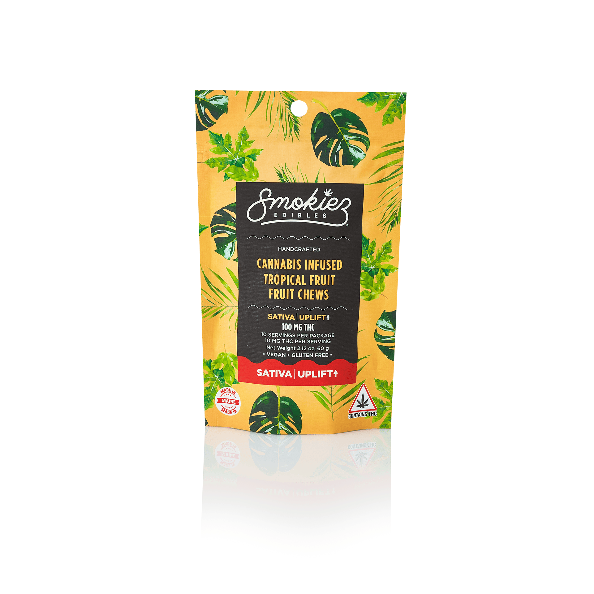 Smokiez Edibles - Tropical Fruit Fruit Chews | 100mg | 10ct | 10mg/ea - 1