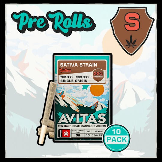 Avitas - Lemon Meringue 10pk Pre-Roll 5g - 1