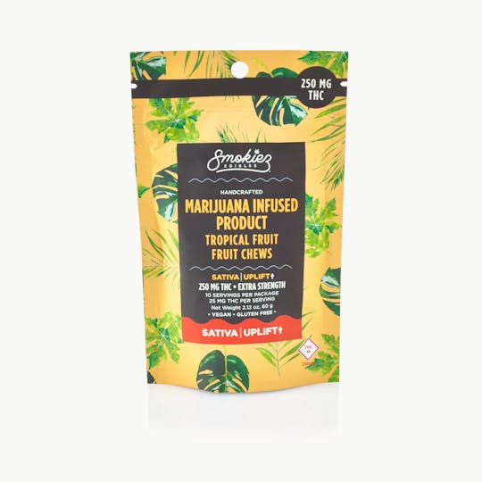 Smokiez Edibles - Smokiez SATIVA Tropical Fruit Chews - 250mg - MO - 1