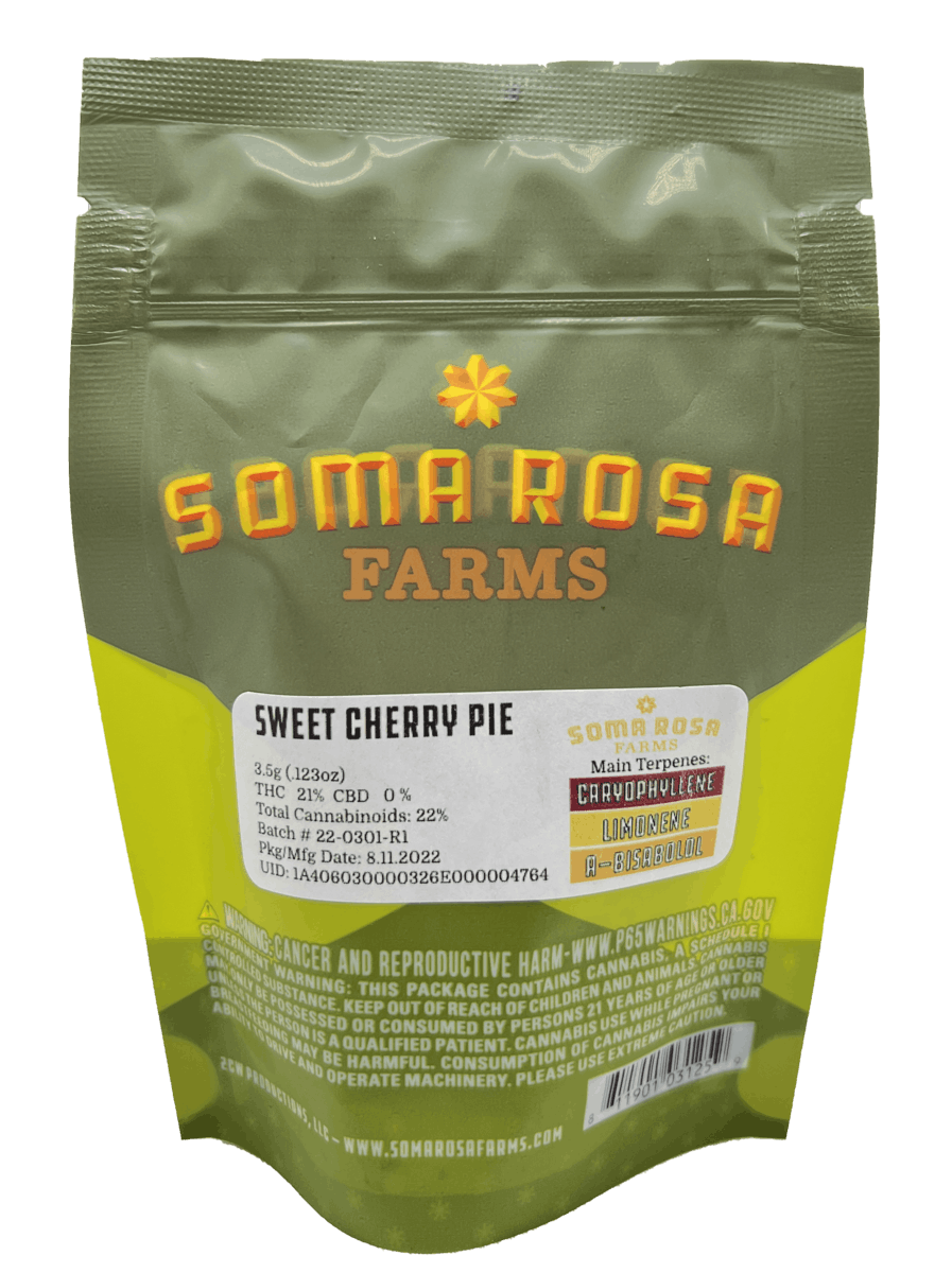 Soma Rosa Farms - Sweet Cherry Pie 1/8th - 1