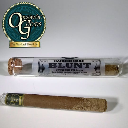 Organic Goods - Garden Cake Blunt Dipped in Kief 2g - 1